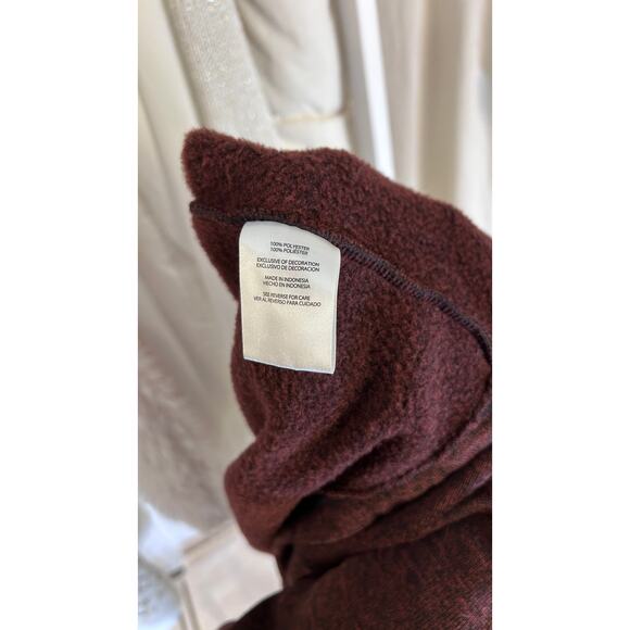 Copied - Eddie Bauer Men's Size 2XL Maroon Half Zip Pullover Sweater #0055 - Picture 5 of 6